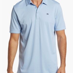 Travis Mathew Heather Blue Polo